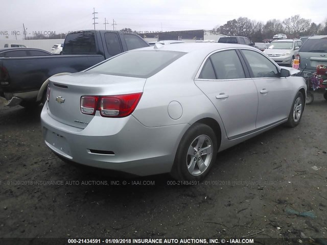 1G11C5SL1EF267533 - 2014 CHEVROLET MALIBU 1LT 银色 照片 4