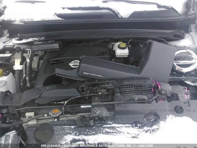 5N1AR2MM1EC645017 - 2014 NISSAN PATHFINDER S/SV/SL/PLATINUM 银色 照片 10