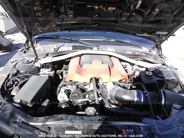 2G1FZ1EP3E9801538 - 2014 CHEVROLET CAMARO ZL1 黑色 照片 10
