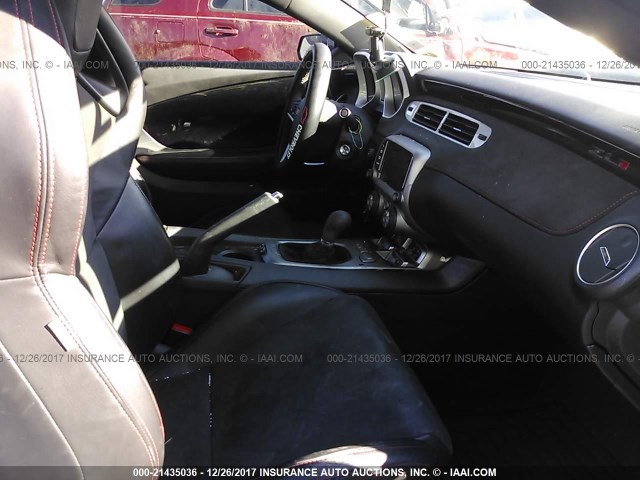 2G1FZ1EP3E9801538 - 2014 CHEVROLET CAMARO ZL1 BLACK photo 5