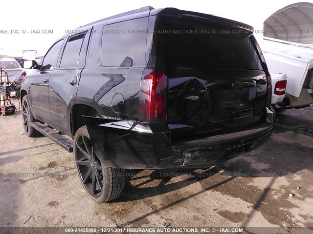 1GNSCBKC5GR479841 - 2016 CHEVROLET TAHOE C1500 LT BLACK photo 3