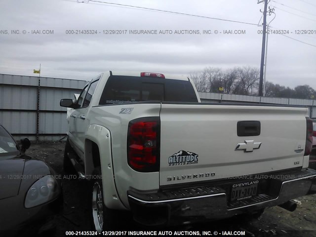 3GCUKSEC5EG461840 - 2014 CHEVROLET SILVERADO K1500 LTZ WHITE photo 3