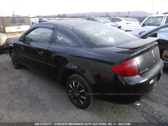 1G2AL15FX77372580 - 2007 PONTIAC G5 BLACK photo 3