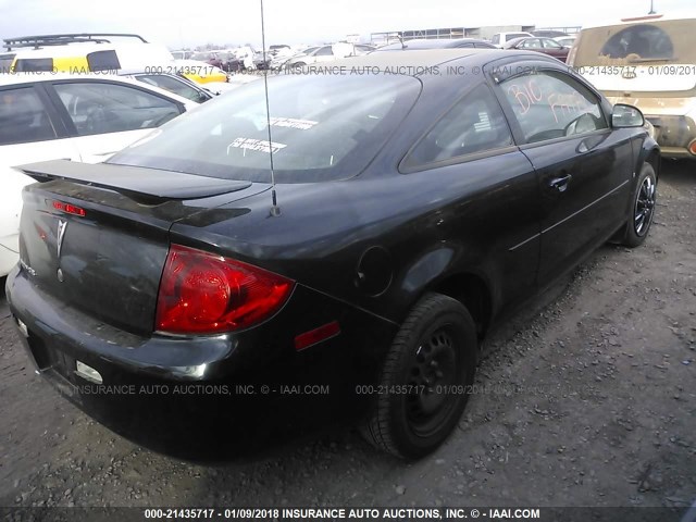 1G2AL15FX77372580 - 2007 PONTIAC G5 BLACK photo 4