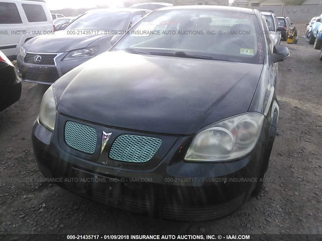 1G2AL15FX77372580 - 2007 PONTIAC G5 BLACK photo 6