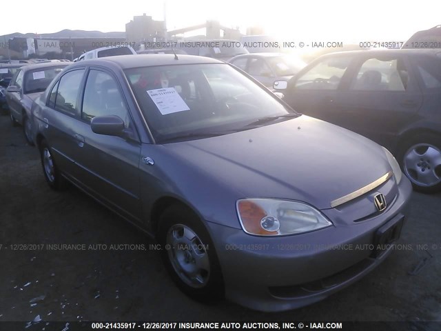 JHMES96603S017341 - 2003 HONDA CIVIC HYBRID Champagne photo 1