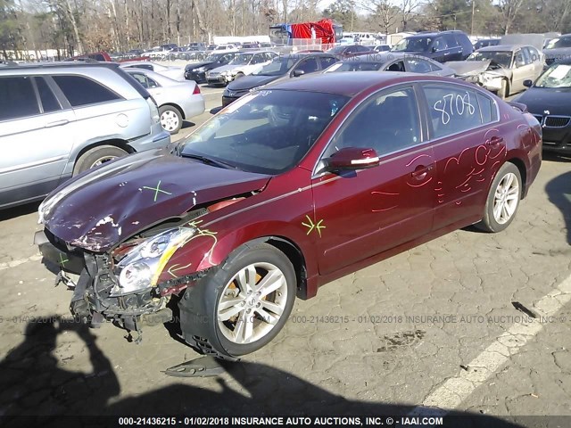 1N4BL2AP2AN457507 - 2010 NISSAN ALTIMA SR MAROON photo 2