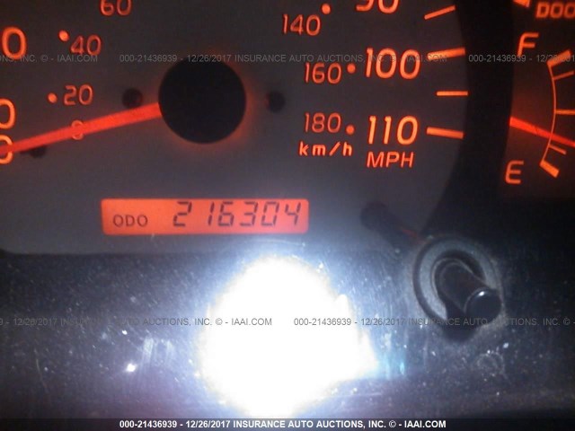 5TESN92N52Z045252 - 2002 TOYOTA TACOMA XTRACAB PRERUNNER ოქროსფერი ფოტო 7