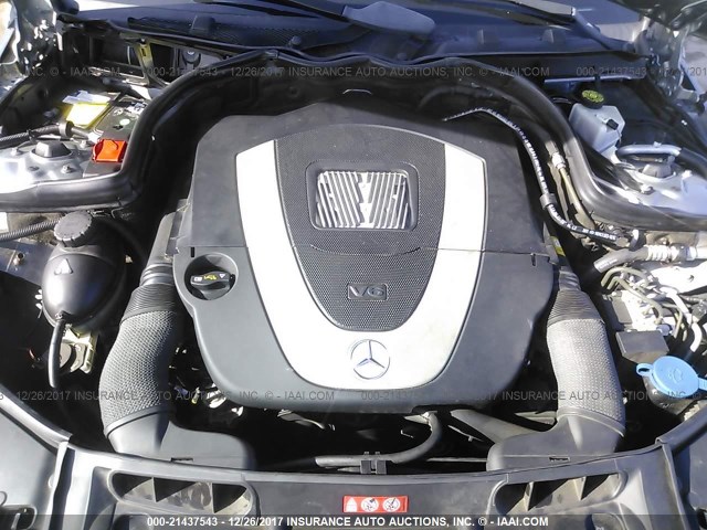 WDDGF81X59R081907 - 2009 MERCEDES-BENZ C 300 4MATIC GRAY photo 10