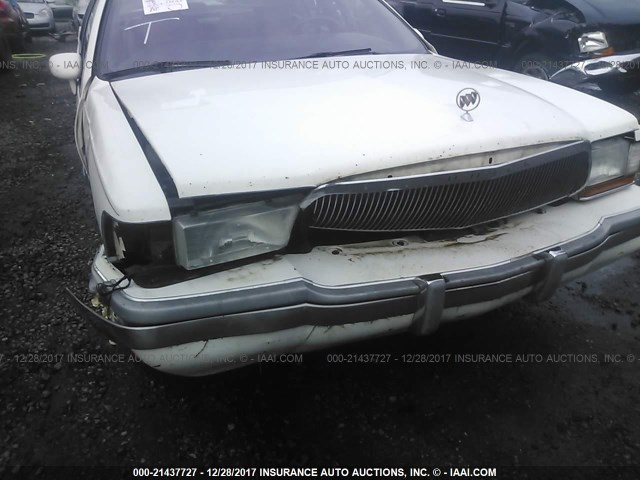 1G4BT5374NR455647 - 1992 BUICK ROADMASTER LIMITED WHITE photo 6