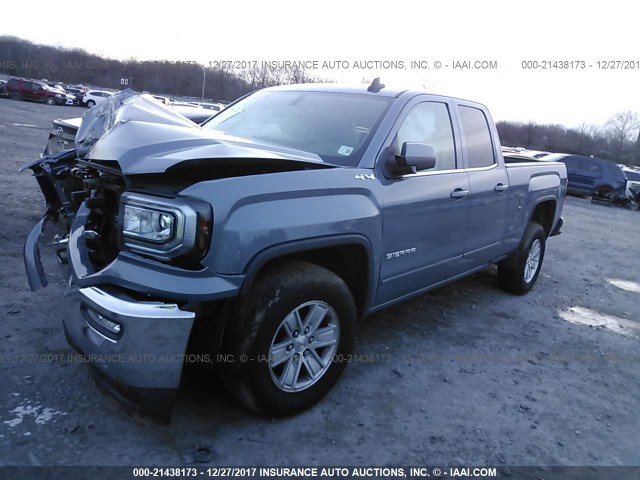 1GTV2MEH3GZ125053 - 2016 GMC SIERRA K1500 SLE BLUE photo 2