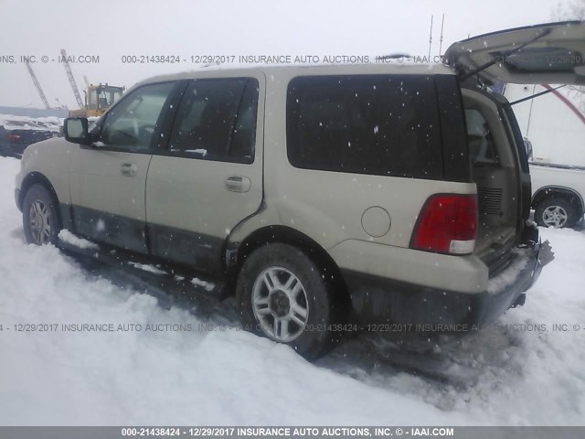 1FMPU16L04LA51699 - 2004 FORD EXPEDITION XLT TAN photo 3