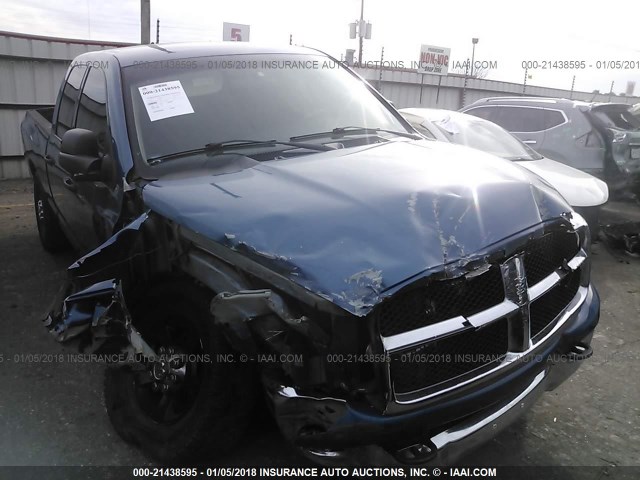 3D7KR28C25G847846 - 2005 DODGE RAM 2500 ST/SLT 蓝色 照片 1