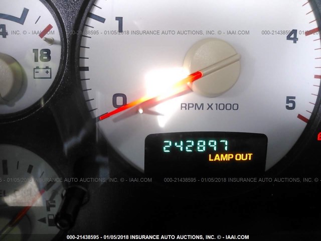 3D7KR28C25G847846 - 2005 DODGE RAM 2500 ST/SLT 蓝色 照片 7