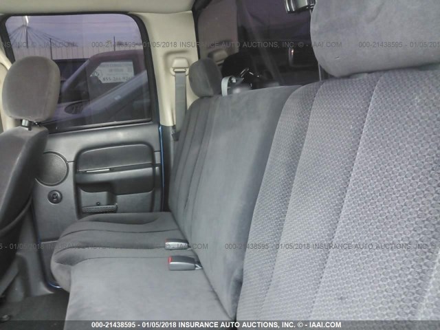 3D7KR28C25G847846 - 2005 DODGE RAM 2500 ST/SLT 蓝色 照片 8