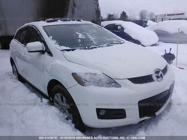 JM3ER29L690219084 - 2009 MAZDA CX-7 WHITE photo 1