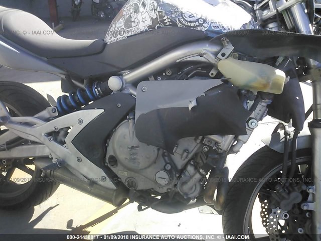 JKAEXEA107A027459 - 2007 KAWASAKI EX650 A BLUE photo 8