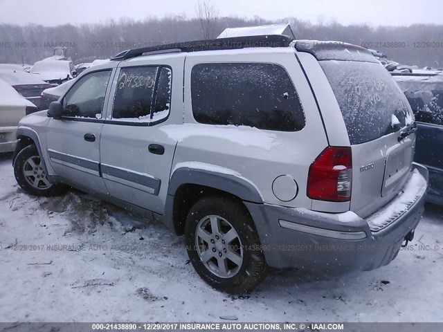 4NUES16S046701207 - 2004 ISUZU ASCENDER S/LS/LIMITED SILVER photo 3