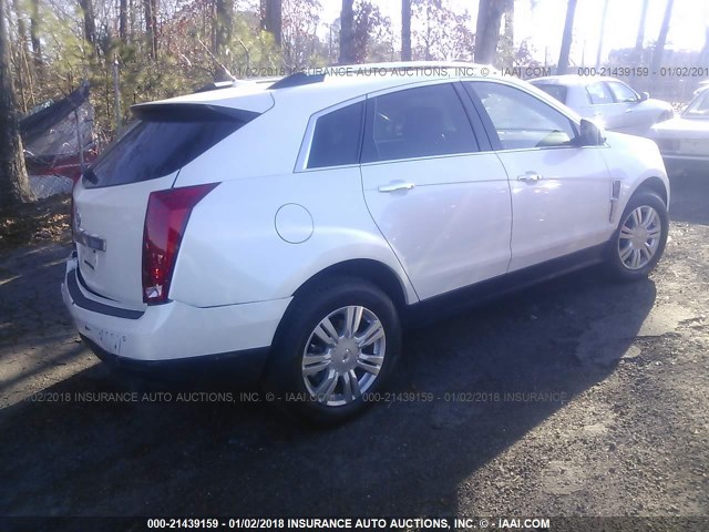 3GYFNAEY0BS528577 - 2011 CADILLAC SRX LUXURY COLLECTION WHITE photo 4