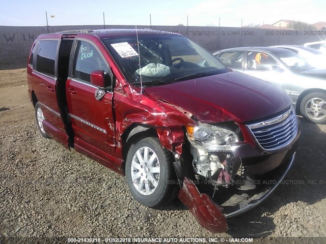2A4RR5DGXBR698041 - 2011 CHRYSLER TOWN & COUNTRY TOURING RED photo 6