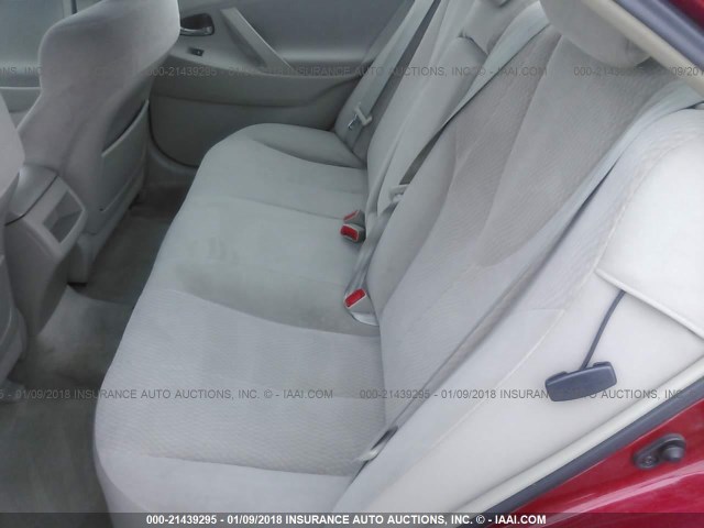 4T1BF3EK8AU024278 - 2010 TOYOTA CAMRY SE/LE/XLE 红色 照片 8