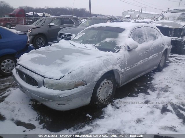 1G4HP54K814202887 - 2001 BUICK LESABRE CUSTOM SILVER photo 2