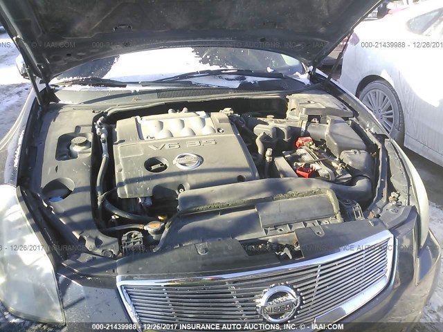 1N4BA41E08C810901 - 2008 NISSAN MAXIMA SE/SL BLUE photo 10