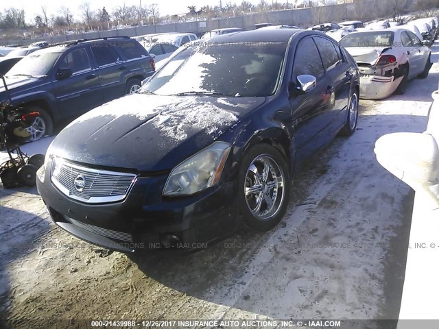 1N4BA41E08C810901 - 2008 NISSAN MAXIMA SE/SL BLUE photo 2