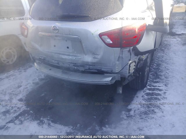 5N1DR2MM4HC621330 - 2017 NISSAN PATHFINDER S/SV/SL/PLATINUM 银色 照片 6