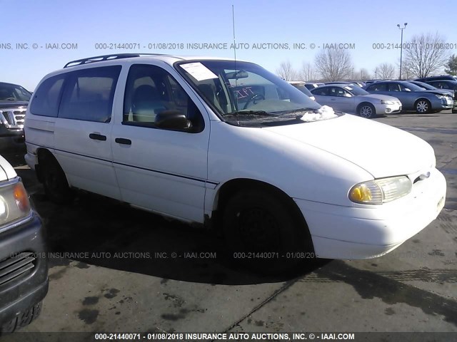 2FMDA5143SBD39393 - 1995 FORD WINDSTAR WAGON WHITE photo 1