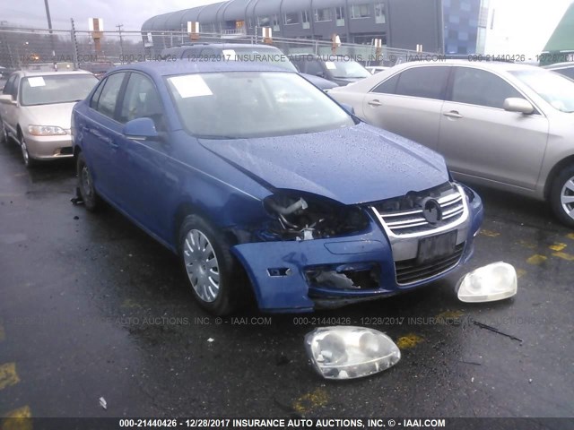 3VWJM71KX9M010303 - 2009 VOLKSWAGEN JETTA S 蓝色 照片 1