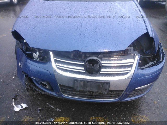 3VWJM71KX9M010303 - 2009 VOLKSWAGEN JETTA S 蓝色 照片 6
