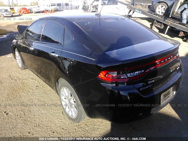 1C3CDFFA3GD818334 - 2016 DODGE DART SXT SPORT BLACK photo 3