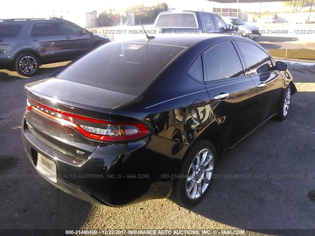 1C3CDFFA3GD818334 - 2016 DODGE DART SXT SPORT BLACK photo 4