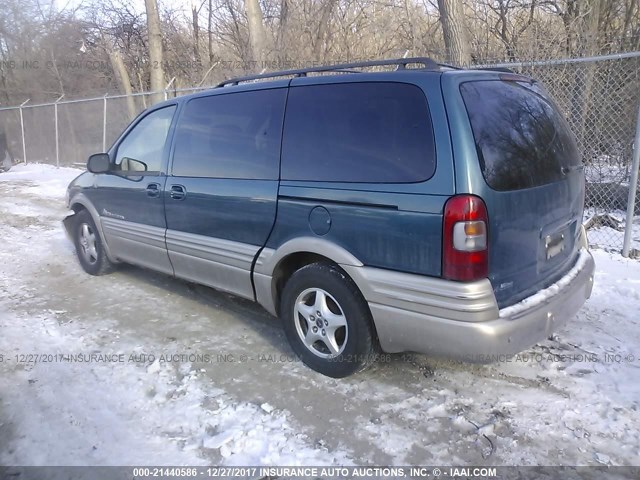 1GMDX13E03D275340 - 2003 PONTIAC MONTANA LUXURY GREEN photo 3