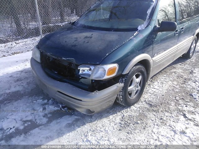 1GMDX13E03D275340 - 2003 PONTIAC MONTANA LUXURY GREEN photo 6