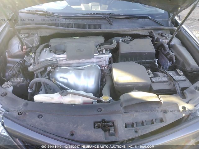 4T1BF1FK1EU381309 - 2014 TOYOTA CAMRY L/SE/LE/XLE 灰色 照片 10