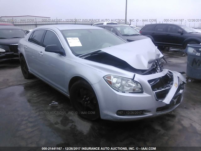 1G1ZA5EBXAF104997 - 2010 CHEVROLET MALIBU LS Gümüş foto 1