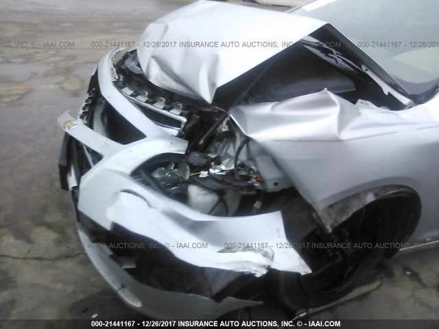 1G1ZA5EBXAF104997 - 2010 CHEVROLET MALIBU LS Gümüş foto 6