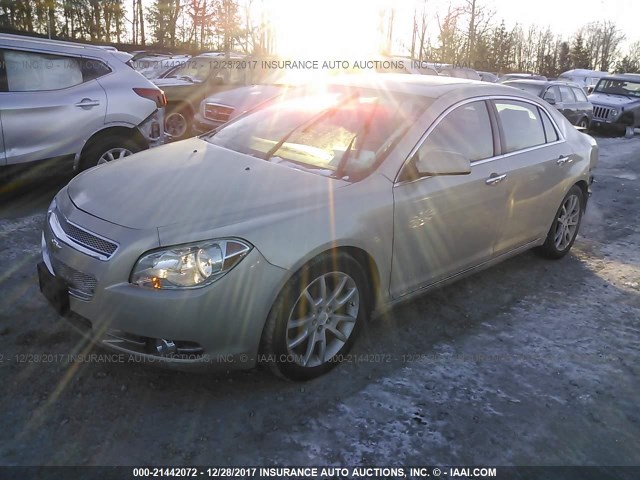 1G1ZK57B494229088 - 2009 CHEVROLET MALIBU LTZ 金色 照片 2