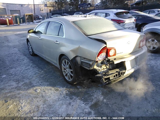 1G1ZK57B494229088 - 2009 CHEVROLET MALIBU LTZ 金色 照片 3