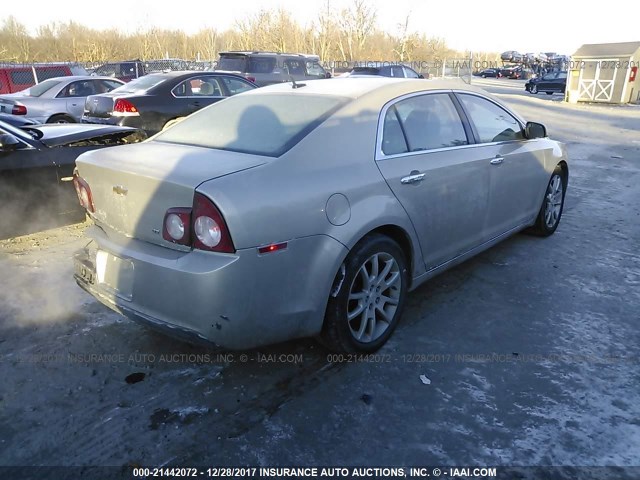 1G1ZK57B494229088 - 2009 CHEVROLET MALIBU LTZ 金色 照片 4