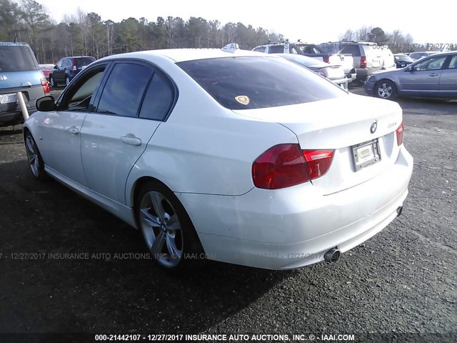 WBAPM73599A366076 - 2009 BMW 335 I WHITE photo 3