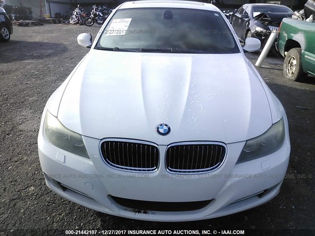 WBAPM73599A366076 - 2009 BMW 335 I WHITE photo 6