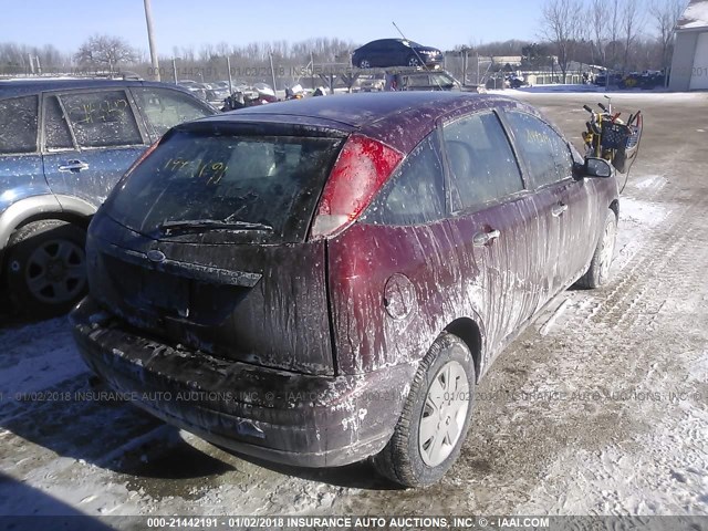 1FAHP37N17W238843 - 2007 FORD FOCUS ZX5/S/SE/SES 勃艮第红 照片 4