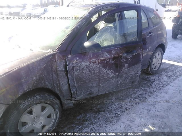 1FAHP37N17W238843 - 2007 FORD FOCUS ZX5/S/SE/SES 勃艮第红 照片 6