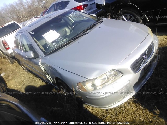 YV1RS592472640840 - 2007 VOLVO S60 2.5T SILVER photo 1