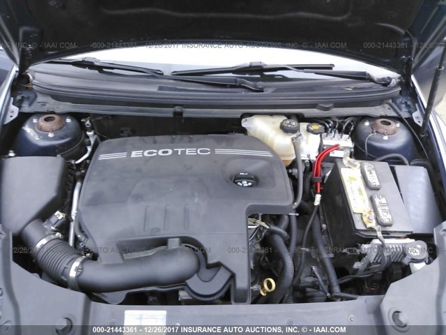 1G1ZB5EBXA4120898 - 2010 CHEVROLET MALIBU LS Tünd mavi foto 10