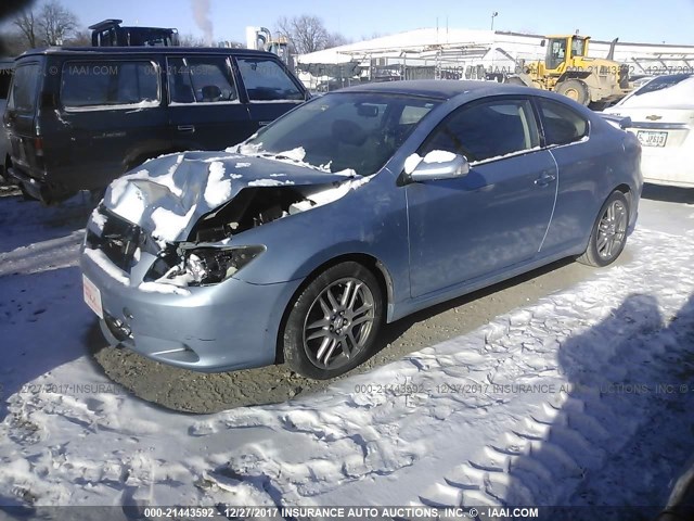 JTKDE167180254785 - 2008 TOYOTA SCION TC 蓝色 照片 2
