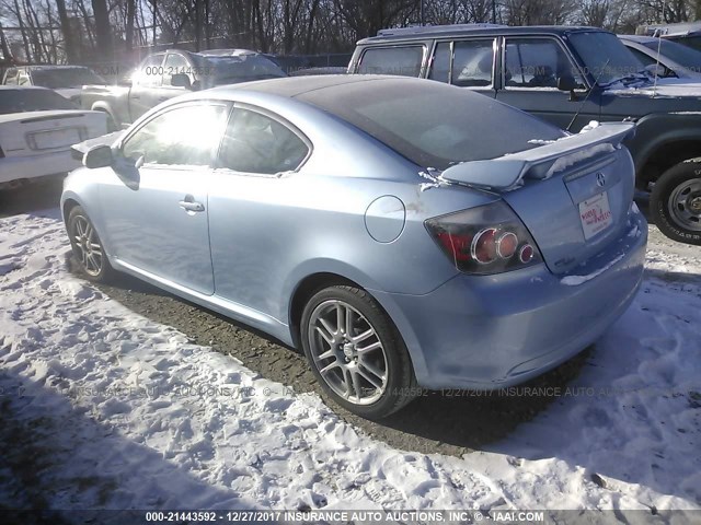 JTKDE167180254785 - 2008 TOYOTA SCION TC 蓝色 照片 3